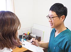 丁寧なカウセリングであなたのお悩みを明確にわかりやすく説明